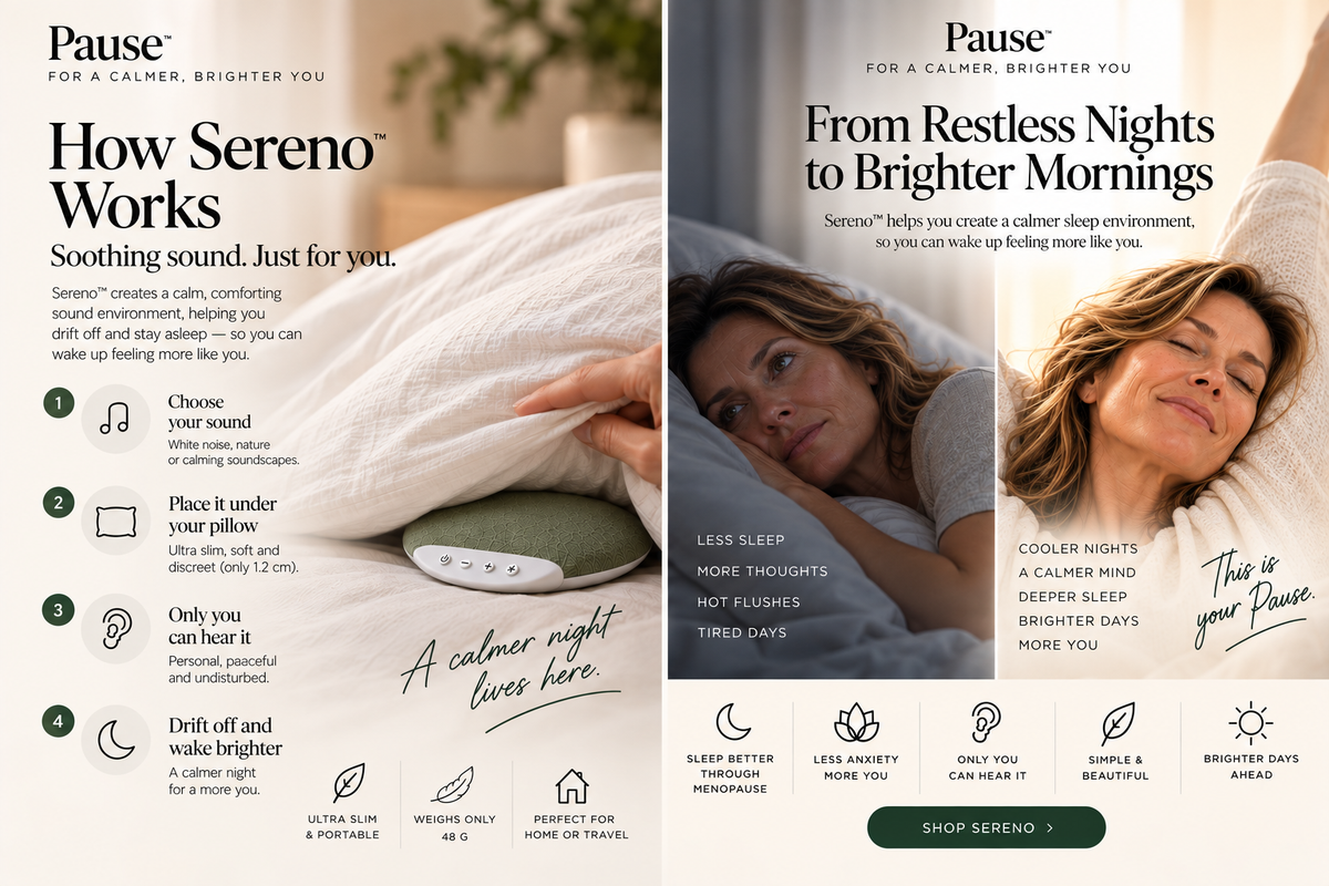 Sereno™ | The Pause Sleep Speaker