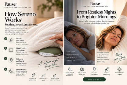 Sereno™ | The Pause Sleep Speaker